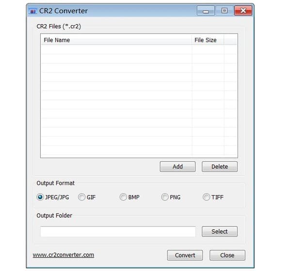 Convertidor CR2 para PC con Windows