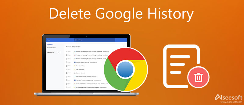 Eliminar historial de Google