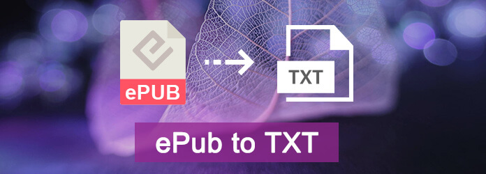 ePub a TXT