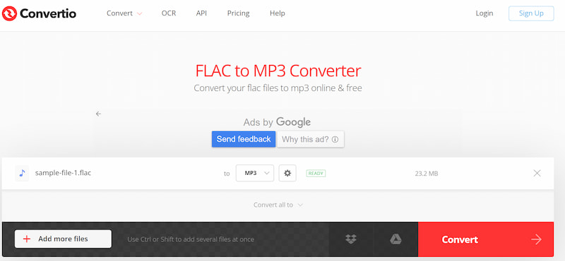 Convertidor de FLAC a MP3