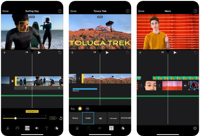 iMovie en iOS