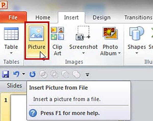 Insertar archivo GIF en PowerPoint