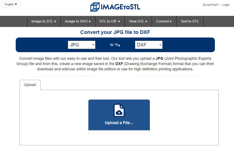 Imagen a STL Com JPG a DXF