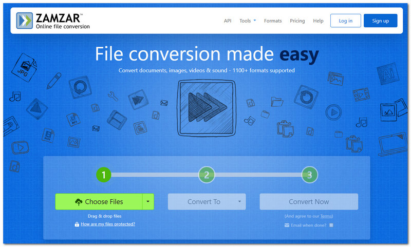 Zamzar MKV To WAV Converter
