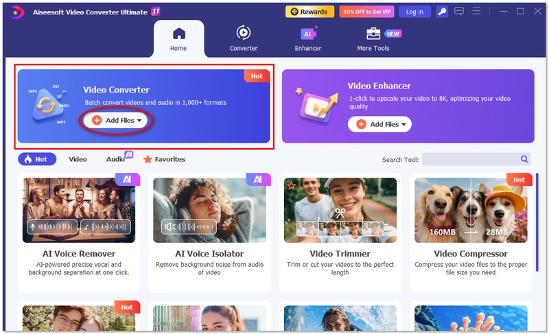 Haga clic en Agregar archivo