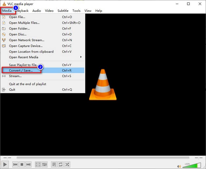 VLC Buscar Convertir y Guardar