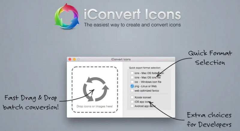 Iconos de iConvert