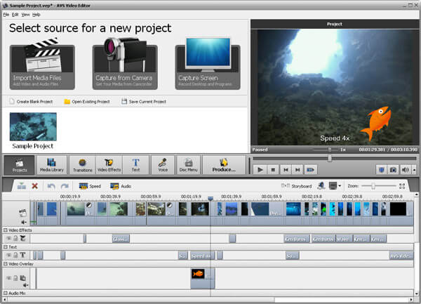 AVS Video Editor Unirse al video