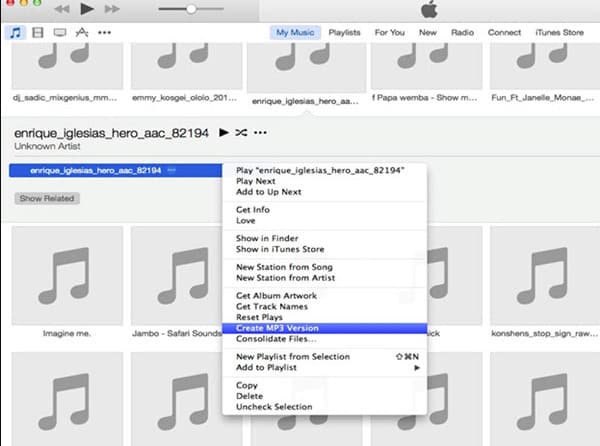 Convertir WMA a MP3 iTunes