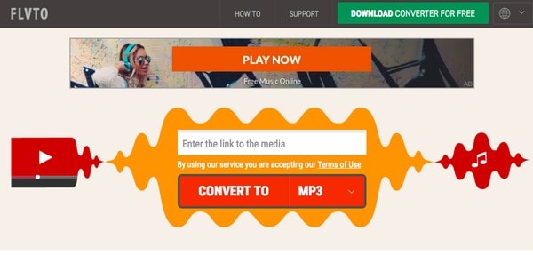 Convertidor Flvto FLV a MP3