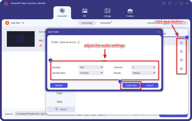 Otras configuraciones para bajar la calidad