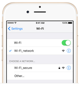 Comprobar la conexión Wi-Fi del iPhone