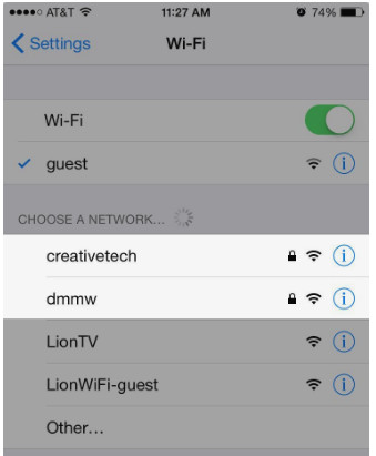 Verifique que la contraseña de Wi-Fi esté protegida
