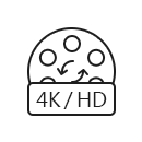 Convertir HD/4K