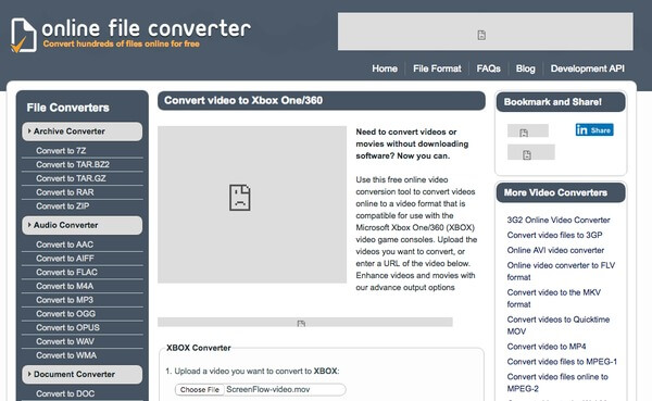 Convertidor de archivos en línea