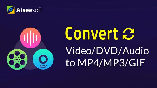 Convertir video/DVD/audio a MP4/MP3/GIF/Midi/Digital