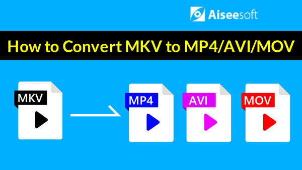 Convertir MKV a MP4/AVI/MOV