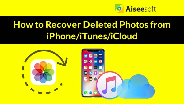 recuperar fotos borradas de iPhone/iTunes/iCloud