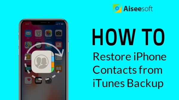 [Resuelto] Restaurar contactos de iPhone desde iTunes Backup