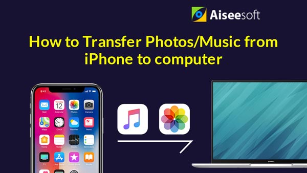 Transferencia de video Fotos Música de iOS a la computadora