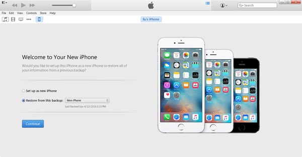 Recuperar datos de iPhone desde iTunes